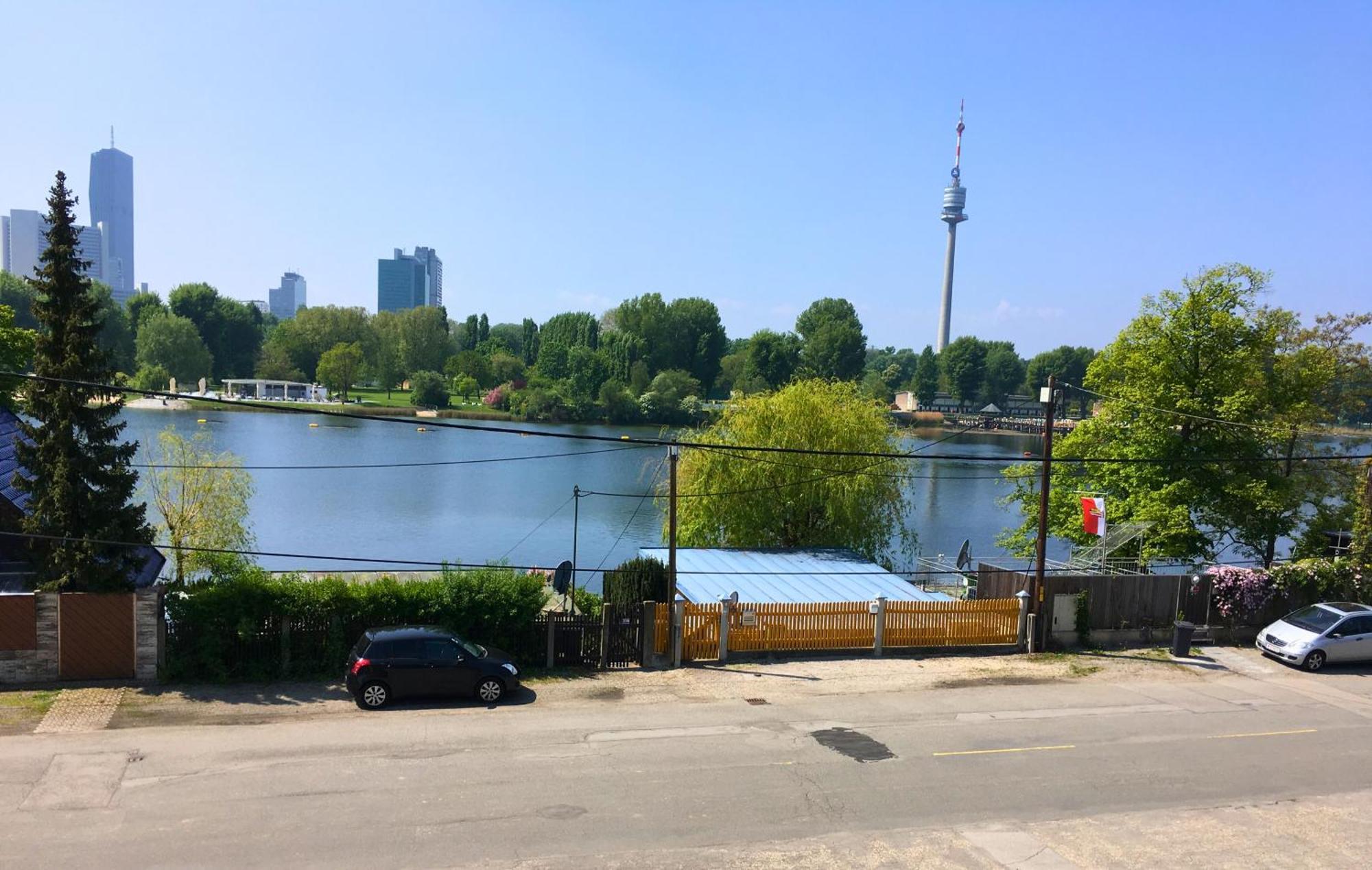 Ajo Apartments - Alte Donau Lake View Balcony Studio - Self-Check-In Viena Exterior foto